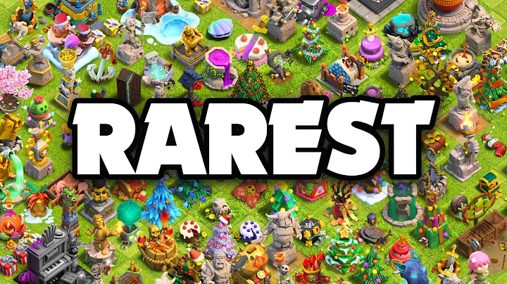 The Rarest Decorations in Clash of Clans