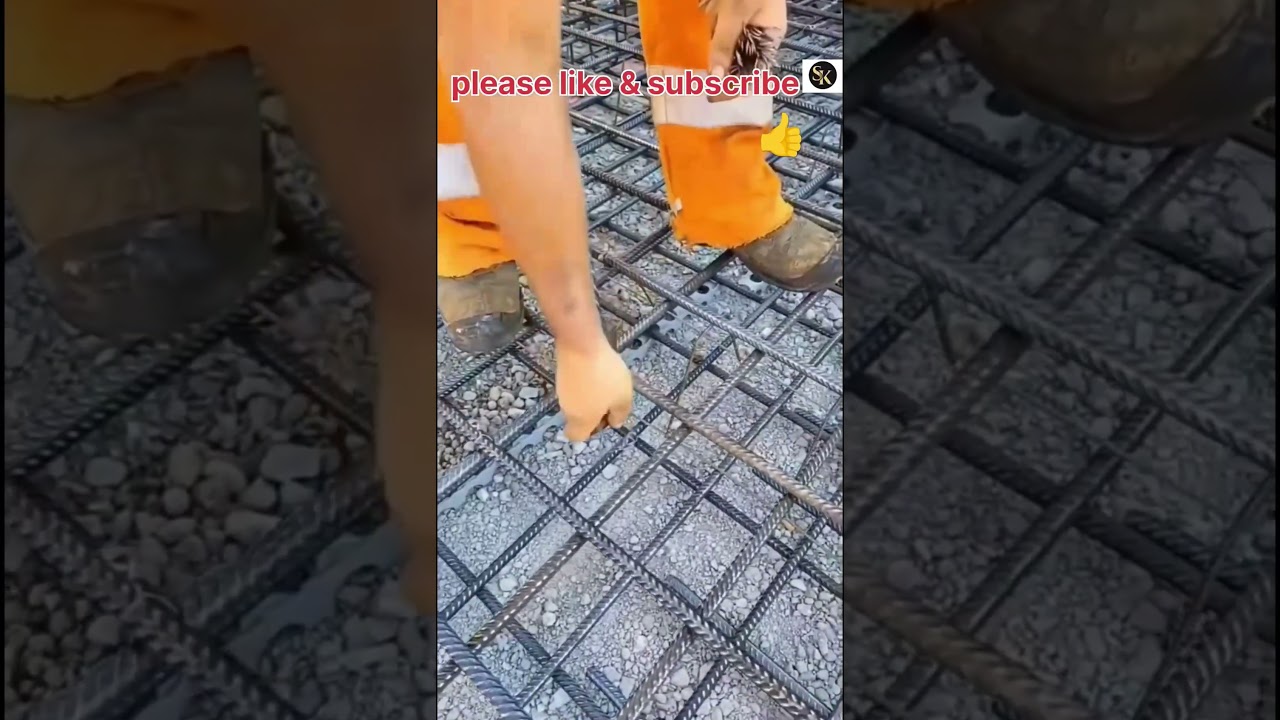 Reinforcement binding work 