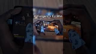 4 fingers= Ez win  #fyp #codm #4fingerclaw #handcam