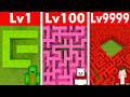 NOOB Vs PRO: BIGGEST MAZE BUILD CHALLENGE in Minecraft
