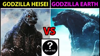 Godzilla Heisei VS Godzilla Earth, con nào sẽ thắng #108 |Bạn Có Biết?