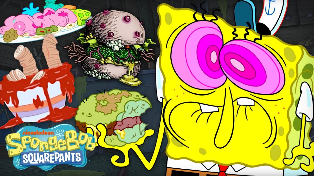 49 Weirdest Foods in Bikini Bottom! 🍔🍍