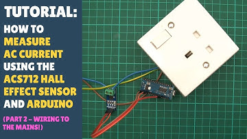 TUTORIAL: Wisselstroom meten met de ACS712 Hall-sensor (Deel 2/4 - De ACS712 aansluiten op het li...