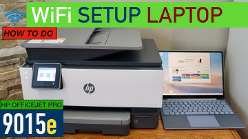 HP OfficeJet Pro 9015e Setup Windows 10 Laptop / Computer.