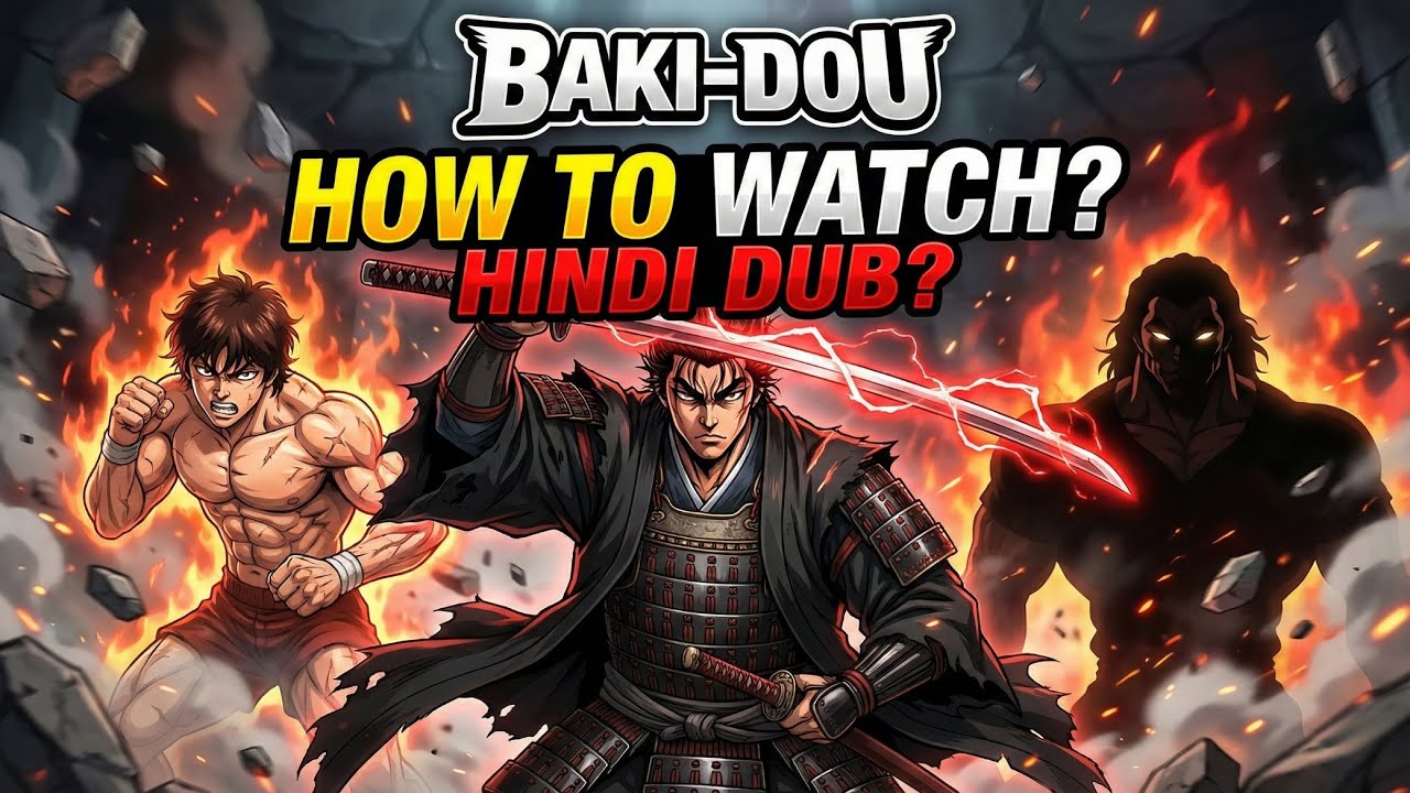How to Watch BAKI-DOU in Hindi Dub? 🔥 Invincible Samurai Arc & All Update