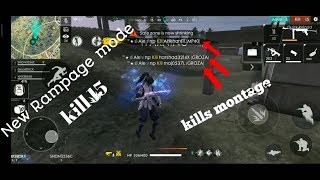 New Rampage Mode Kills 15 Random Squad Garena Freefire