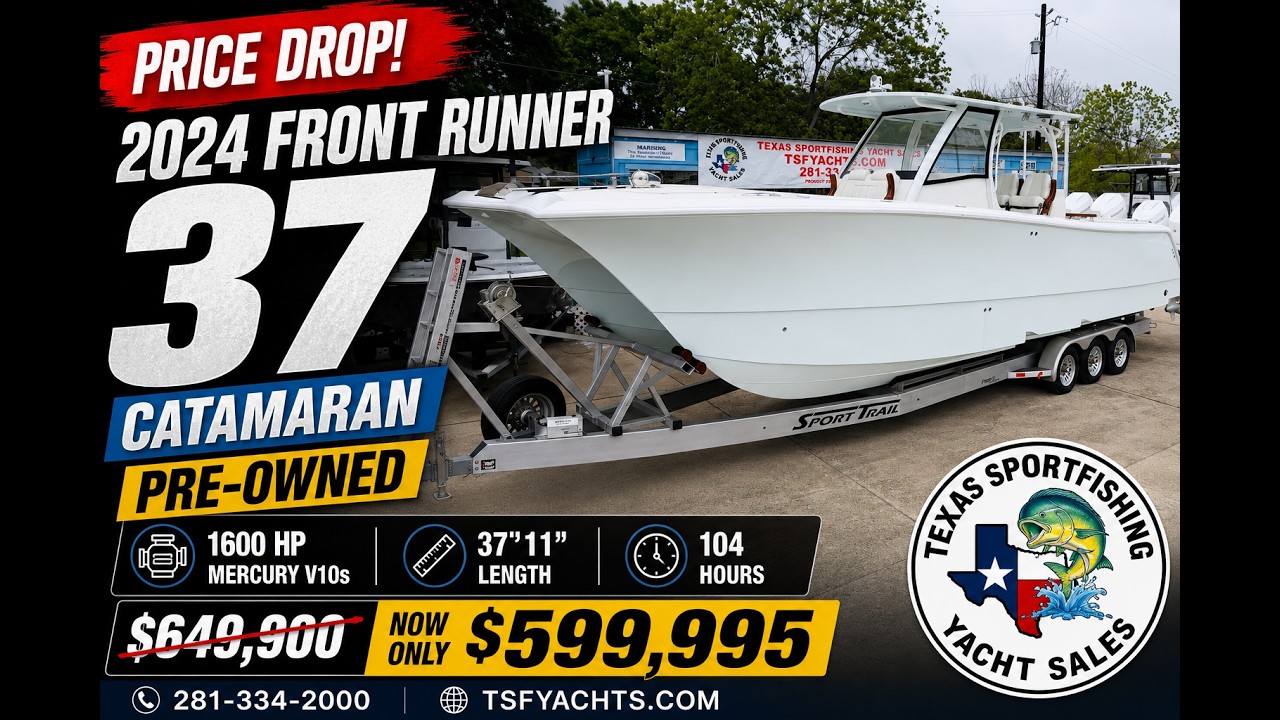 2024 Front Runner 37 Walkthrough Offshore Focused Center Console $599,995