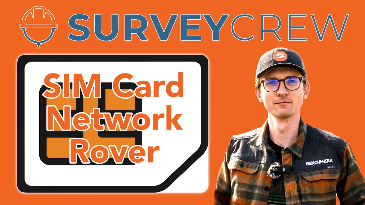 How To: Network Rover with a SIM Card | Bench Mark & Survey Crew - YouTube