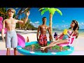 Conhecendo a Piscina da Barbie em Portugues - Barbie Glam Pool