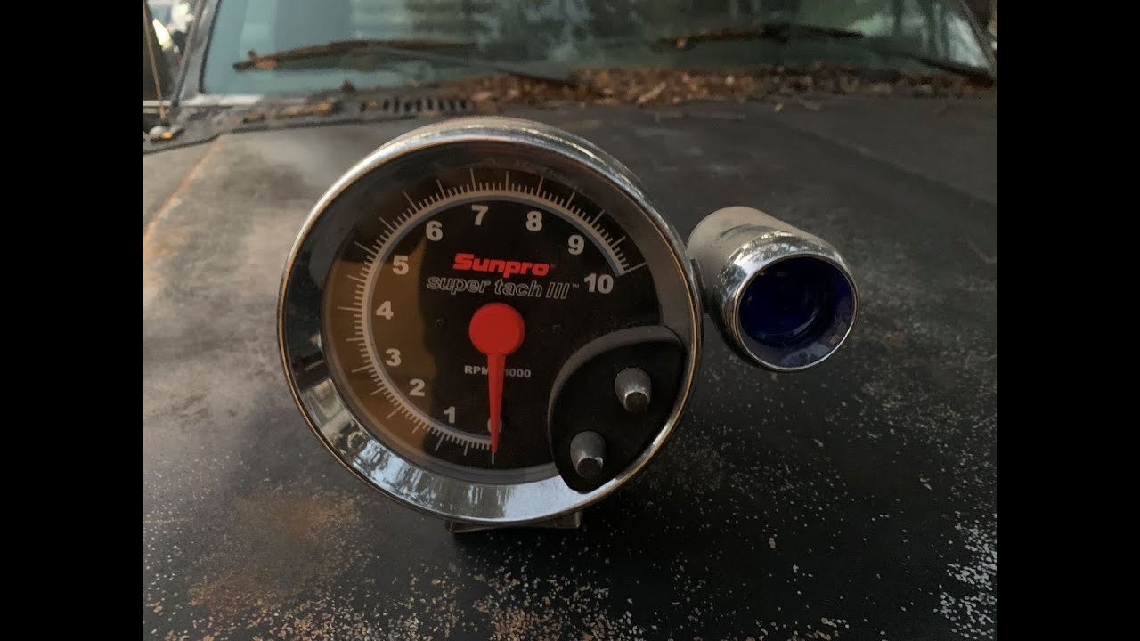 Tachometer Functionality Test - YouTube