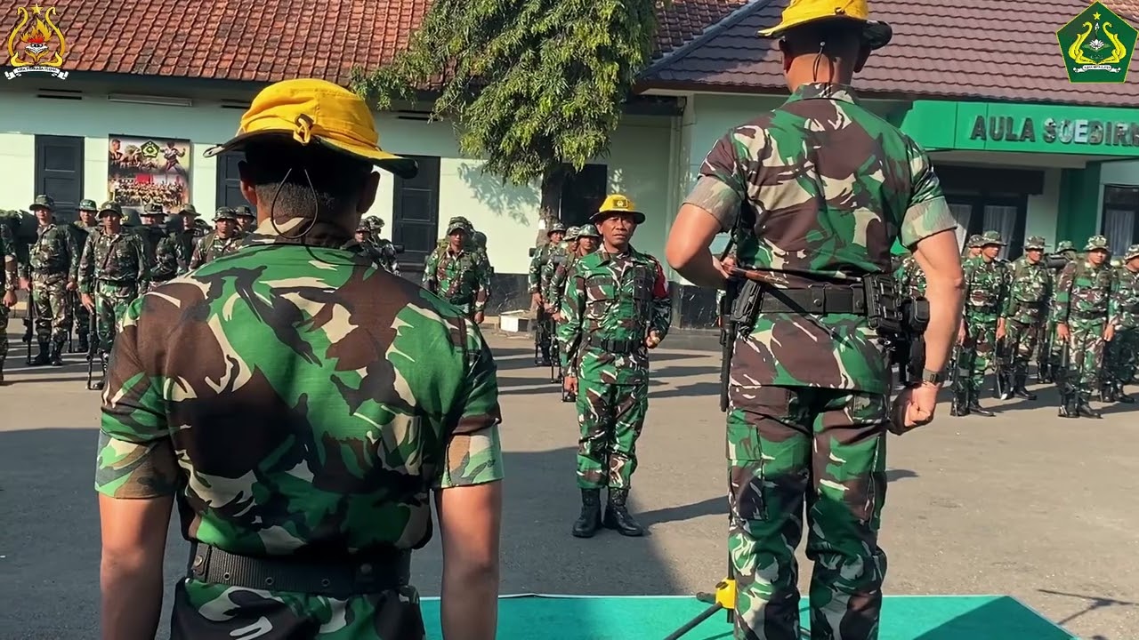 APEL KESIAPAN DAN GELAR PERLENGKAPAN LATIHAN KADERTIH TERPUSAT PSJM SATJAR TNI AD TAHUN 2025
