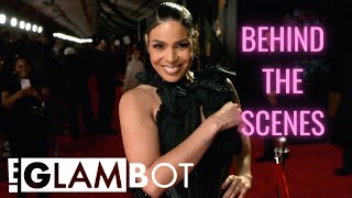 E! GLAMBOT: Jordin Sparks BTS at the 2024 SAG Awards