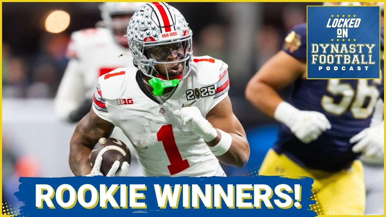 Biggest Rookie Winners From 2025 NFL Draft | Broncos and Browns Secure Stud Running Backs