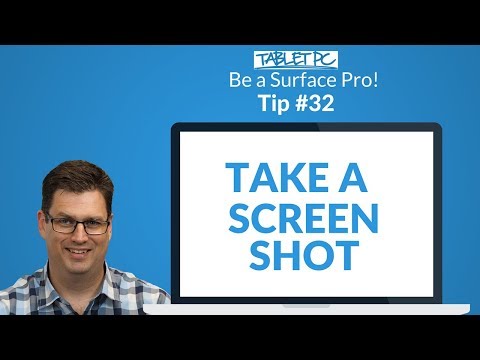 Surface Screen Shot Tips and Tricks