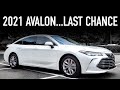 WATCH THIS 2021 Toyota Avalon XLE V6 Review BEFORE BUYING