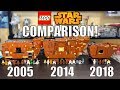 LEGO Star Wars Sandcrawler Comparison! | (10144, 75059, 75220 | 2005, 2014, 2018)