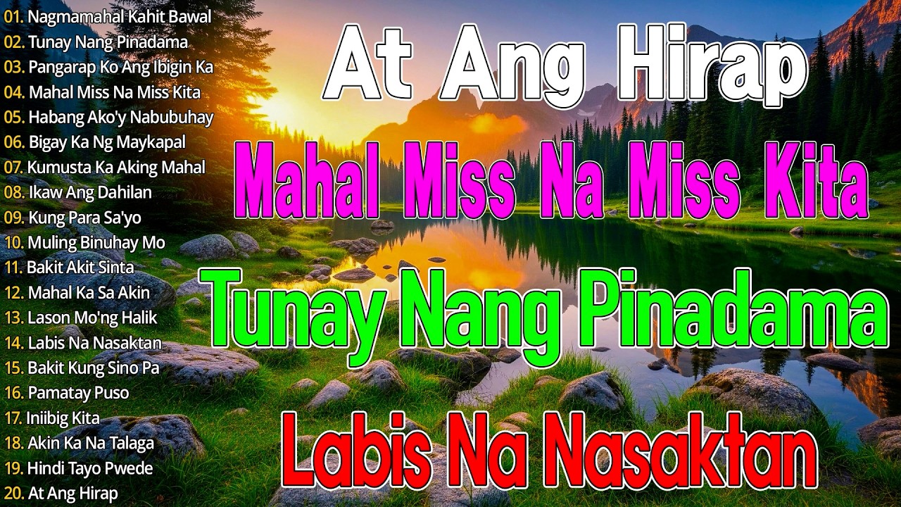 Nagmamahal kahit Bawal 💟 Pamatay Puso || Best of OPM Love Songs Nonstop || Tagos Sa Puso 70s 80s 90s
