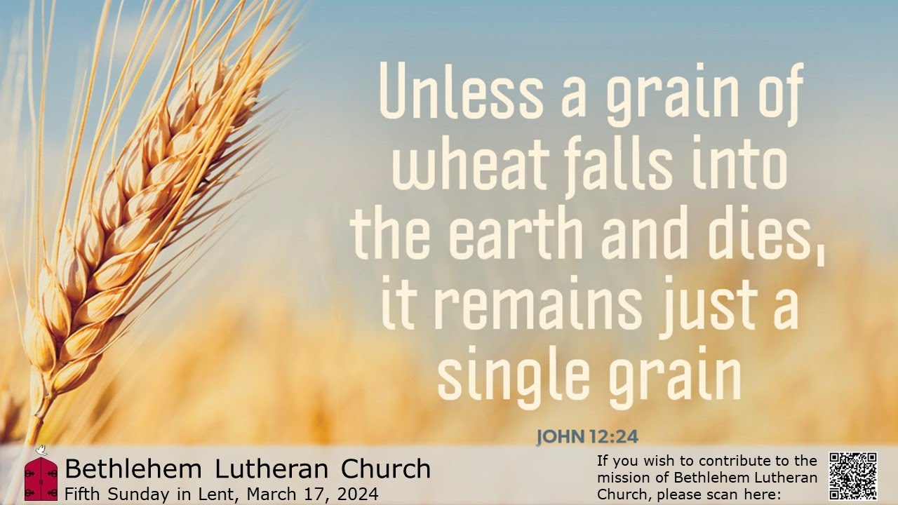 Service of Holy Communion for March 17, 2024 - YouTube