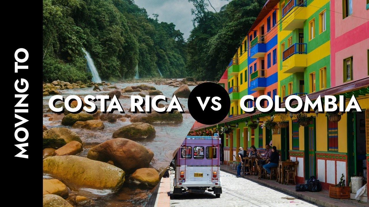 Moving to Costa Rica vs: Colombia: We compare the two popular expat destinations in 2024.