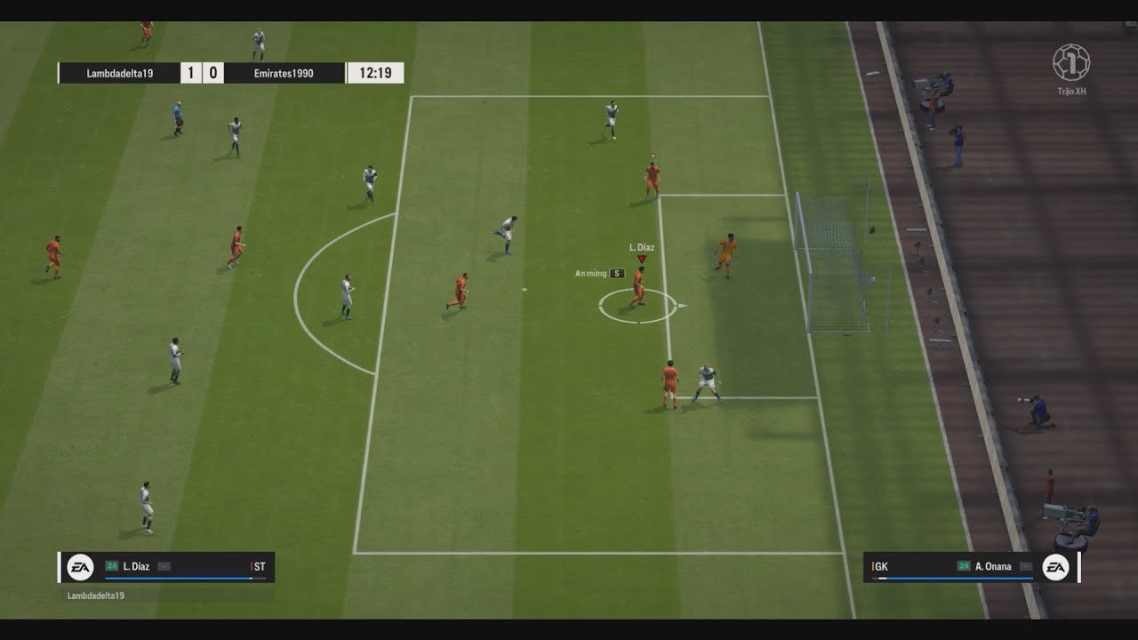 Đối thủ AFK, xem thử mình ghi được bao nhiêu bàn (FC Online) =]]