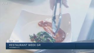 The return of Restaurant Week GR
