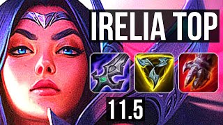 IRELIA vs DARIUS (TOP) | 8 solo kills, 700  games, 10/2/2 | EUW Master | v11.5