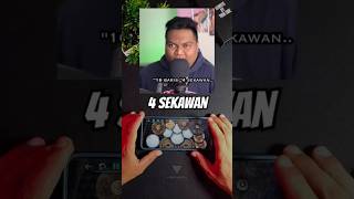 4 Sekawan Man Kinabalu Rap ( Real Drum Cover )
