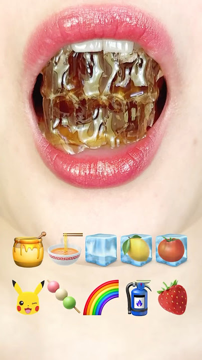 asmr HONEY 꿀 eating sounds