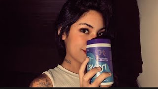 Asmr totalmente aleatório com muita conversa+massageando tatuagens +tapping💤