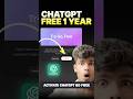 ChatGPT Go Free for 1 Year in India | How to Get GPT-5 Access (No Card Needed!) 🚀