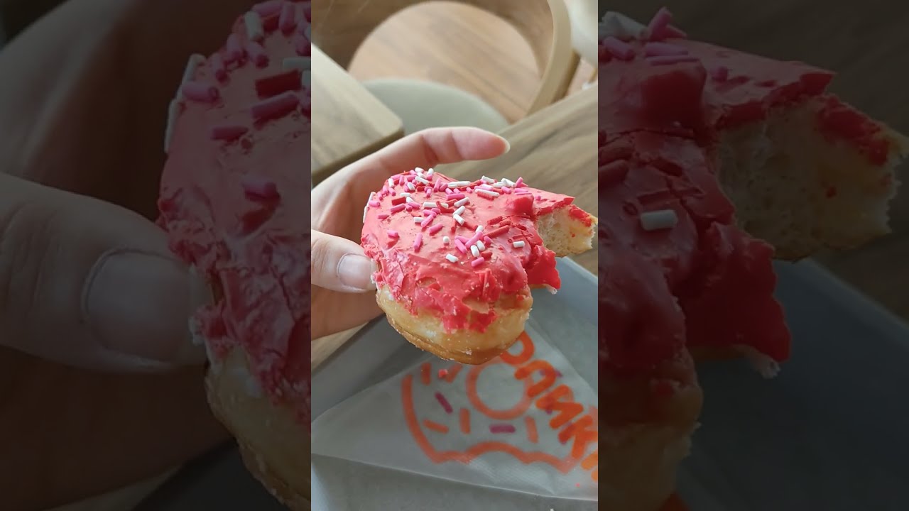 필리핀 던킨의 모든 메뉴를 타파할 때까지 : dunkin's heart도넛