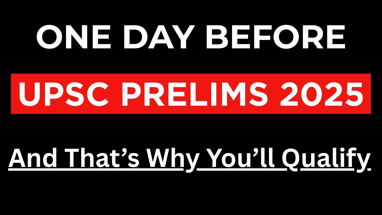 And That's Why You'll Qualify Tomorrow !!