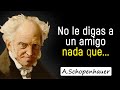 Citas de Schopenhauer que vale la pena escuchar | Citas, aforismos, pensamientos sabios.