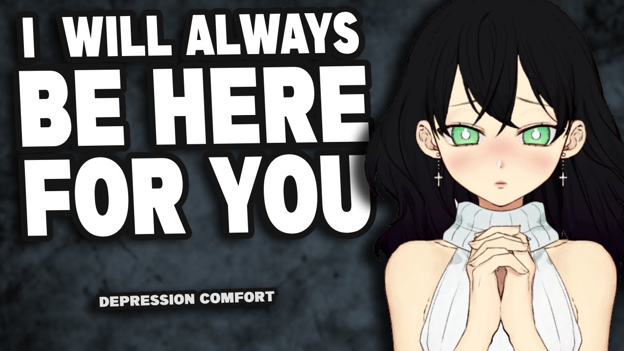 Your crush comforts you through your depression [Depression Comfort