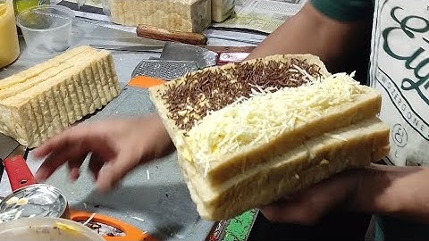 ROTI BAKAR/PANGGANG INI SEDERHANA TAPI SANGAT ENAK, SUDAH 8 TAHUN BERJUALAN !