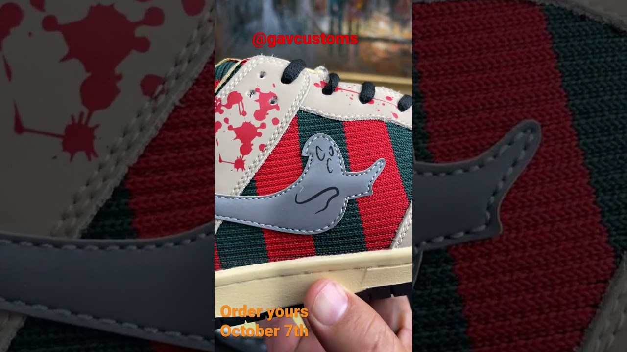 Nightmare shoes @gavcustoms 