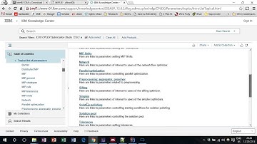 CPLEX & Java 6. Setting up parameters in CPLEX (time limit, gaps, branching direction and more)