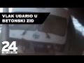 Voz udario u betonski zid na zagrebačkoj stanici