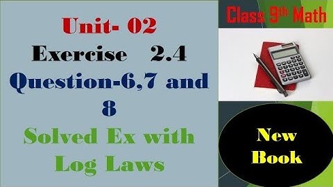 Class 9th Math New book Exercise 2.4 Q6,Q7,Q8-Exercise 2.4- 9th Maths -9 Class math New book E.X 2.4