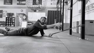 Banded Plank Pull