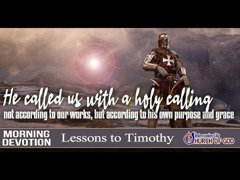 God gives us power, love, and a sound mind. 1 Timothy chapter 1 - YouTube