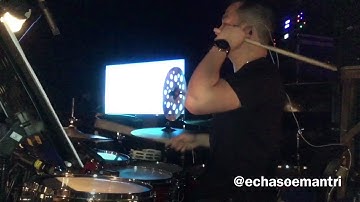 Echa Soemantri - Joan - Could You Be Loved (Bob Marley) Indonesian Idol 2018 #ESdrumcam