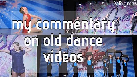 VLOGMAS DAY 12| rewatching old dance competition videos