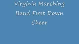 Virginia Marching Band First Down Cheer