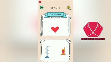 Puzzle Fuzzle Level 40 ice skates