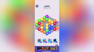 HexaAway Level 86 Solution Walkthrough 