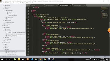 Laravel 5.8 Tutorial : C.R.U.D Operation(Insert user data) part -2