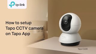 How to Setup Tapo Smart Security Camera CCTV with Tapo App 3.0 