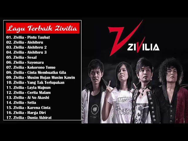 Terbaik Dari ZIVILIA Full Album   Lagu Indonesia Terbaru 2017   2016 Terpopuler class=