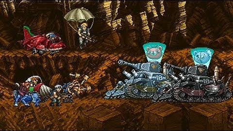 Metal Slug Attack - Auto Battle EO (Hell Stage 10 - Special PF Heroes ft. MS4 Cast w/buff